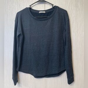 Marine Layer Charcoal long sleeve Sweatshirt Size s